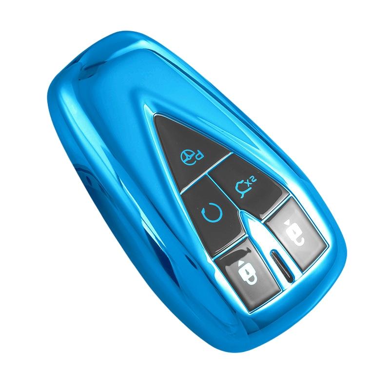 Funda protectora para llave de coche de TPU con 5 botones para Changan CS35 Plus CS55 Plus CS75 Plus 2019 2020