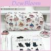 Cartoon Crayon Shinchan Large Capacity Foldable Pen Bag With Storage For Students