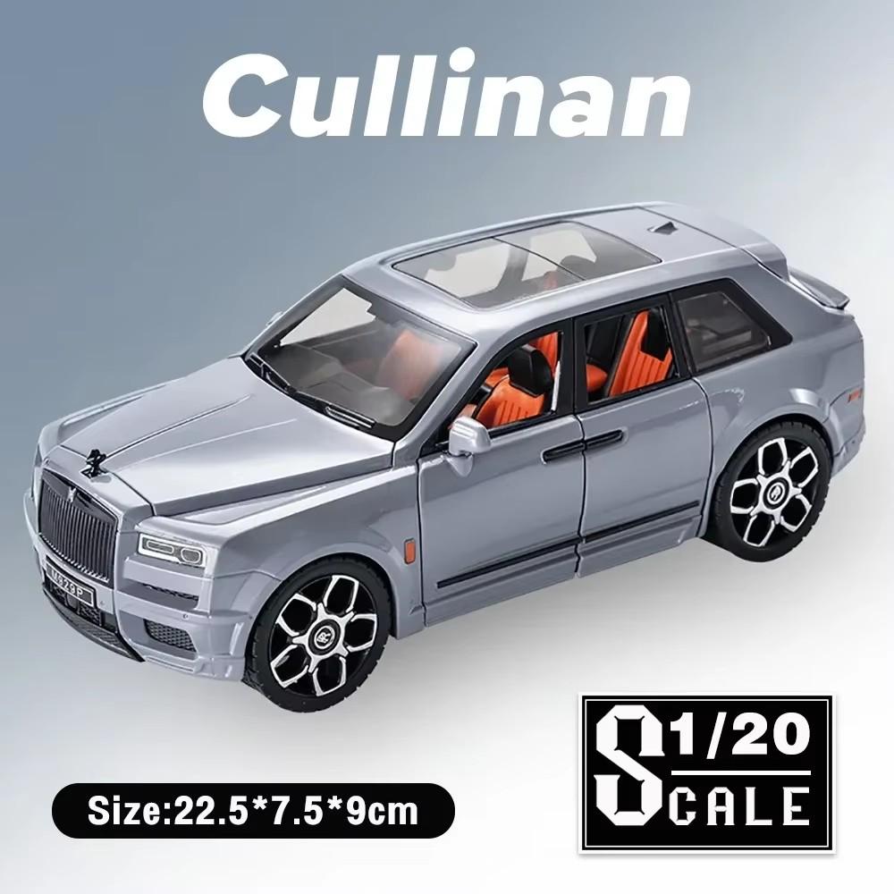 

1:20 Rolls Royce Cullinan Alloy Diecast Motor Home Model Toys Car Doors Opened Sound Light Pull Back Vehices Kid s Birthday Gift