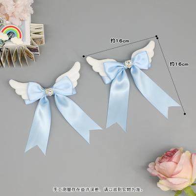 Cute Lolita Plush Headgear Hard Girl Cool Punk Style Handmade Bow Hairpin Sweet Love Hair Accessories