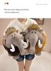 Cute Elephant & Hippo Plush Doll - Perfect Children's Gift or Event Prize