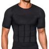 Men's 140D Short Sleeve Body Shaper for Slimming and Tummy Control
