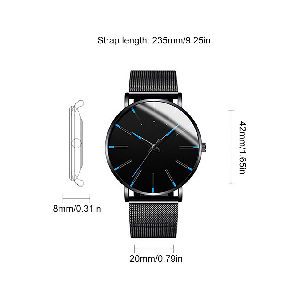 Mens Business Watches Mens Sports Watch Luxury Mens Fashion Watch Fashionable Mens Casual Watches With Band For Men Father