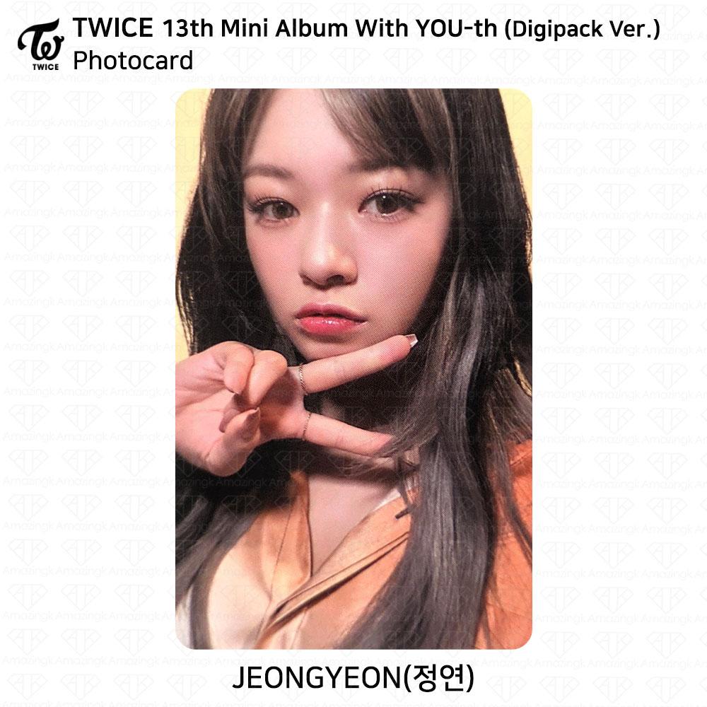 Twice 13. Mini-Album mit YOU-th Youth Photocard Poster Film Sticker Jeongyeon KPOP K-POP