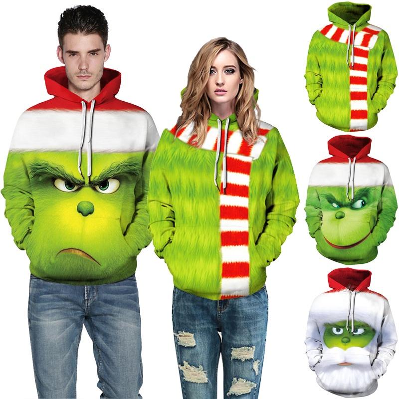 Rascal Monster Green The Mens Hoodie Jacket Shirts Sweater Custume Xmas