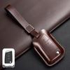 Leather Key Case for Volkswagen Models: T-Cross, Lavida, Lamando, Bora, Tiguan, Sagitar, Polo, Magotan, Passat, Tharu