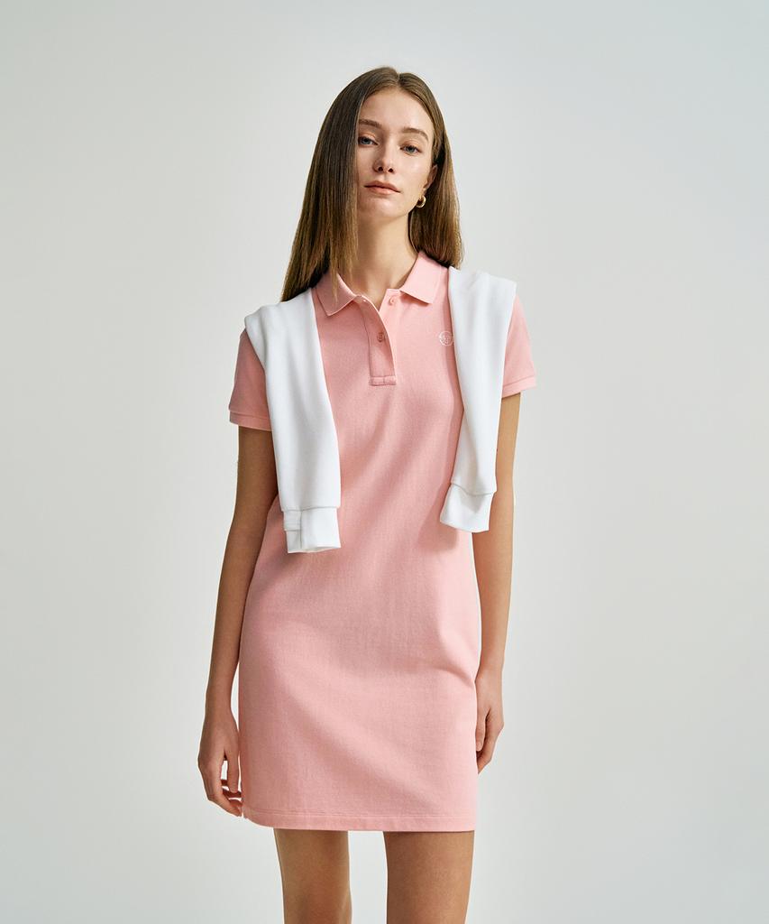 SERGIO TACCHINI W Classic Pique Dress (L.Pink)