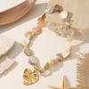 Bohemian Shell Necklace For Women With Heart And Sun Pendant Design For Casual Summer Style