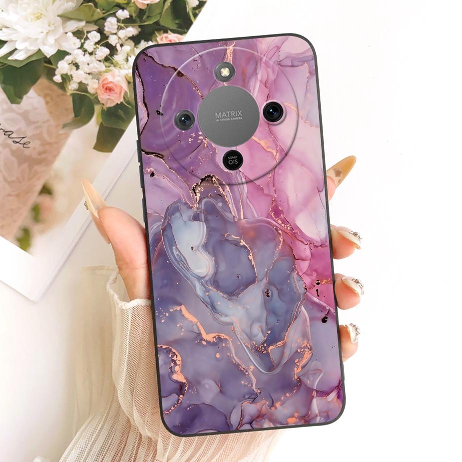 For Honor X9d Case Magic8 Lite Cute Fashion Cartoon Cover Soft TPU Phone Case For Honor Magic 8 Lite X 70 HonorX9d HonorX70 Bags
