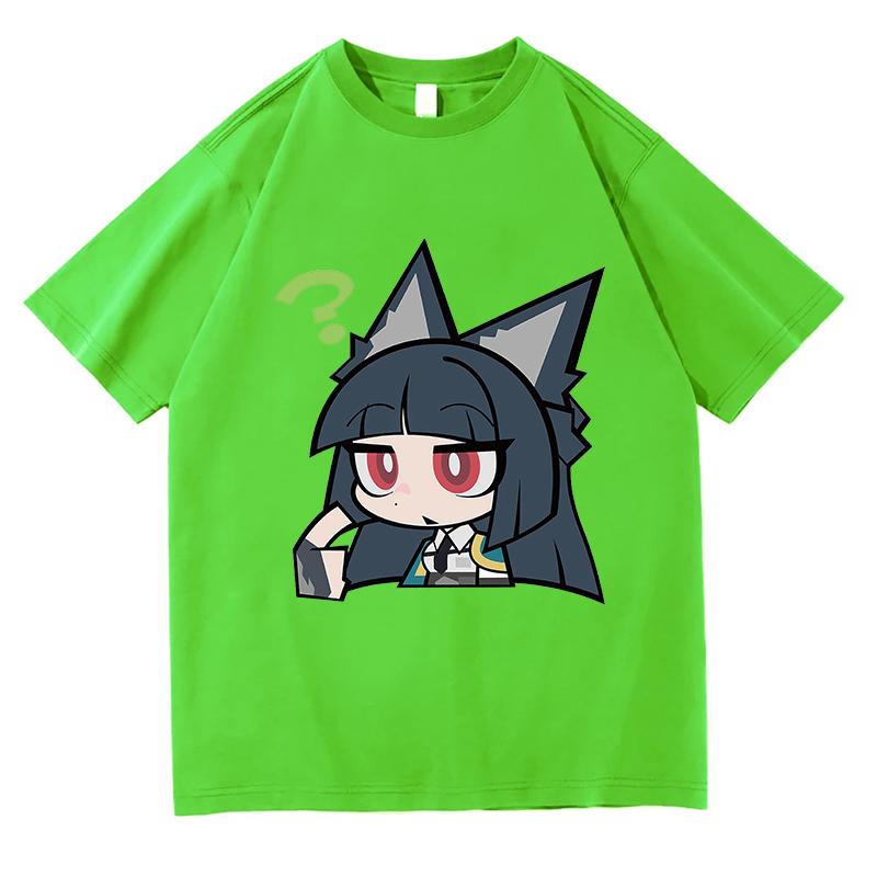 

Freedom Tees Fashion Miyabi ZZZ Zenless Zone Zero T-shirts Cotton Loose Women/Unisex Tshirts Casual O-neck Letter Printing Clothing 2XL