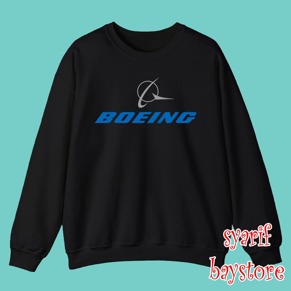 Boeing American Aircraft Black Size S3XL Unisex T-Shirt XXXL