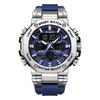 FOXBOX FB0062 Famous Boys Digital Watch Hot Sale Silicone Strap Waterproofing Double Display In Stock Business Watch Factory