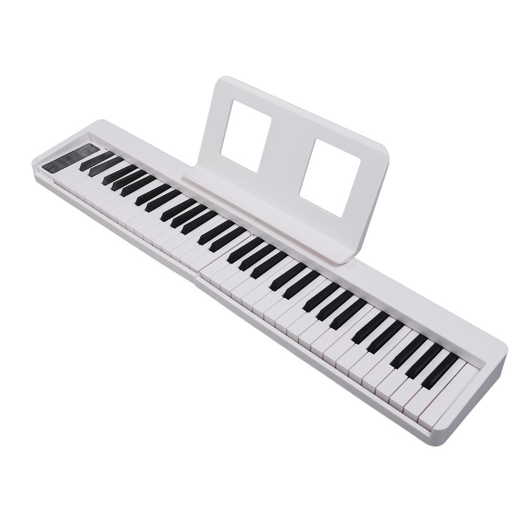 61 Tasten Faltklavier Volle Größe Wiederaufladbar Klare Töne Faltbares Klavier Keyboard für Anfänger