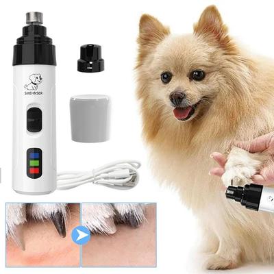 Electric Dog Nail Grinder For Small Large Dog Cat Professional Pet Grooming Gadget Grooming USB Charging Trimmer Pet Supplies