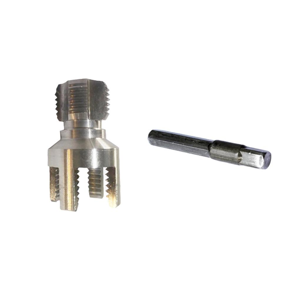 New 4/6 Points PVC Pipe Threader Kit Internal/External Thread Fast PPR Water Pipe Opener Tap Thread Tap Waterpipe Tapping Tool