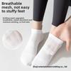5 Pairs of Girls Spring and Summer Yoga Silicone Anti Slip Silent Mesh Short Socks