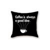 New Black Modern Simple Letter Series Sofa Cushion Pillow Cover Bedside Bedroom Backrest Pillow