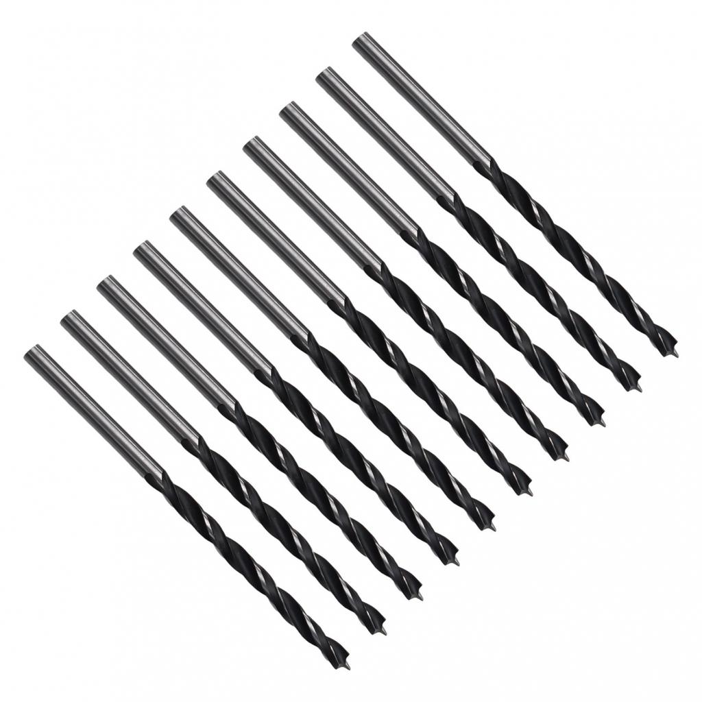 10 X 3mm Drill Bit Diameter Wood Drills With Center Point Portable Premium
