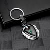 WOHE7 Car Logo Keychain Key Ring Chain Pendant Gifts For Skoda Octavia Kodiaq Fabia Karoq Superb Rapid Felicia RS Hubcap Accessories