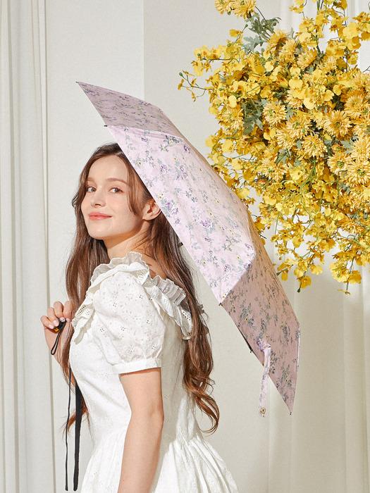 AGATHA Sharon Slim Manual 3-Stage Umbrella Navy (NY)