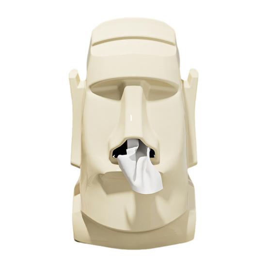 

Коробка для салфеток в стиле камня, держатель для салфеток с наушниками, легко чистится, художественный домашний декор белый