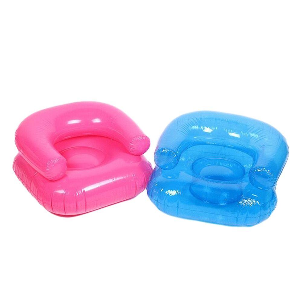 Summer Inflatable Pool Floats Comfortable Beach Swimming Booster Seat Portable Play Props Air Sofa Couch Toddler