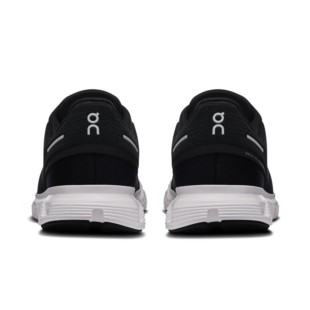 On Cloud 6 Size 23cm Women's Sneakers, Black/White,