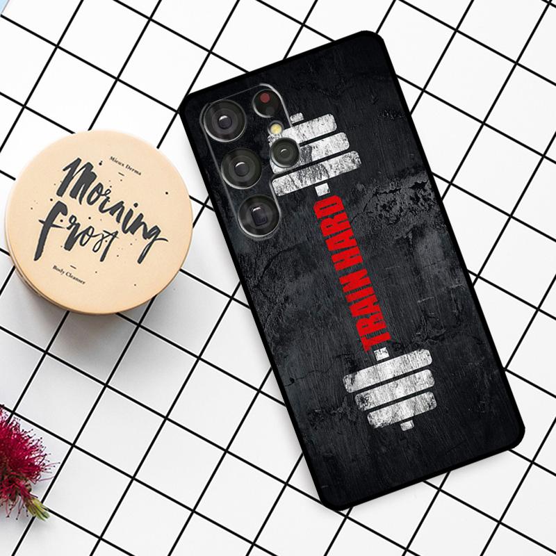 

Fitness Bodybuilding Gym Case For Samsung Galaxy S25 Ultra S23 S22 S21 S20 S24 Ultra S9 S10 Plus S24 FE Phone Cover Galaxy S23