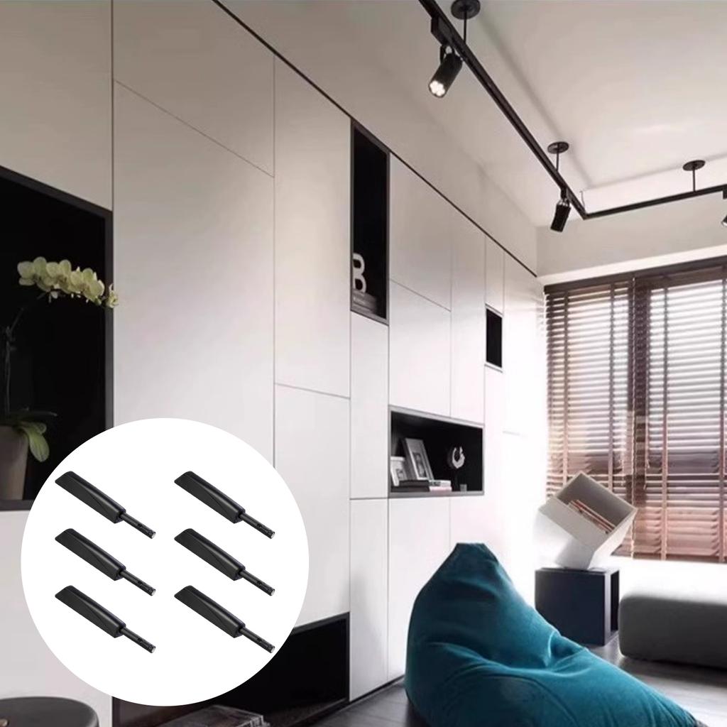 6Pcs Soft Close Door Damper Cabinet Rebounder Dampers Buffers Magnetic Press Rebound Device for Kitchen Cabinet Drawer