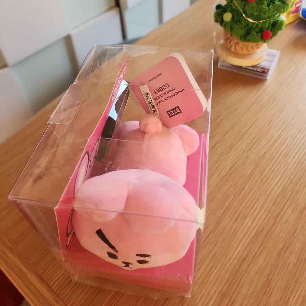 [USED] LINE FRIENDS BT COOKY Lying Down Plush Toy