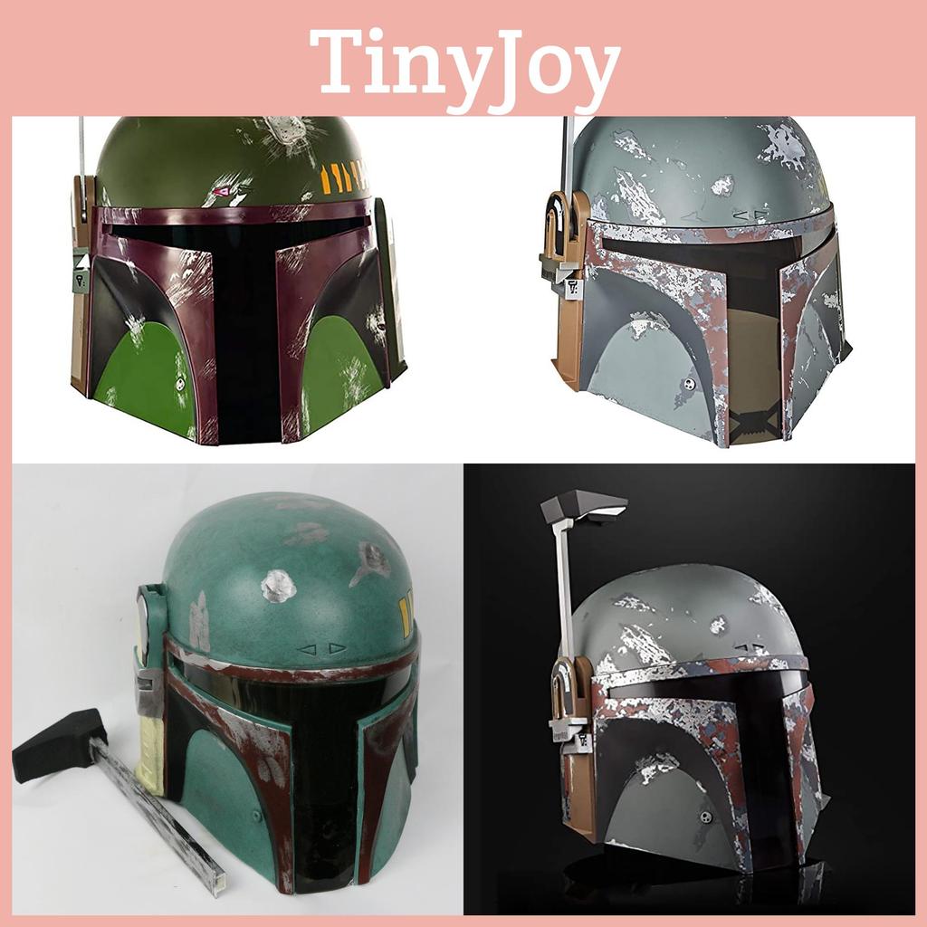 Helmet Boba Fett Latex Prop For Halloween Cosplay And Party Costume