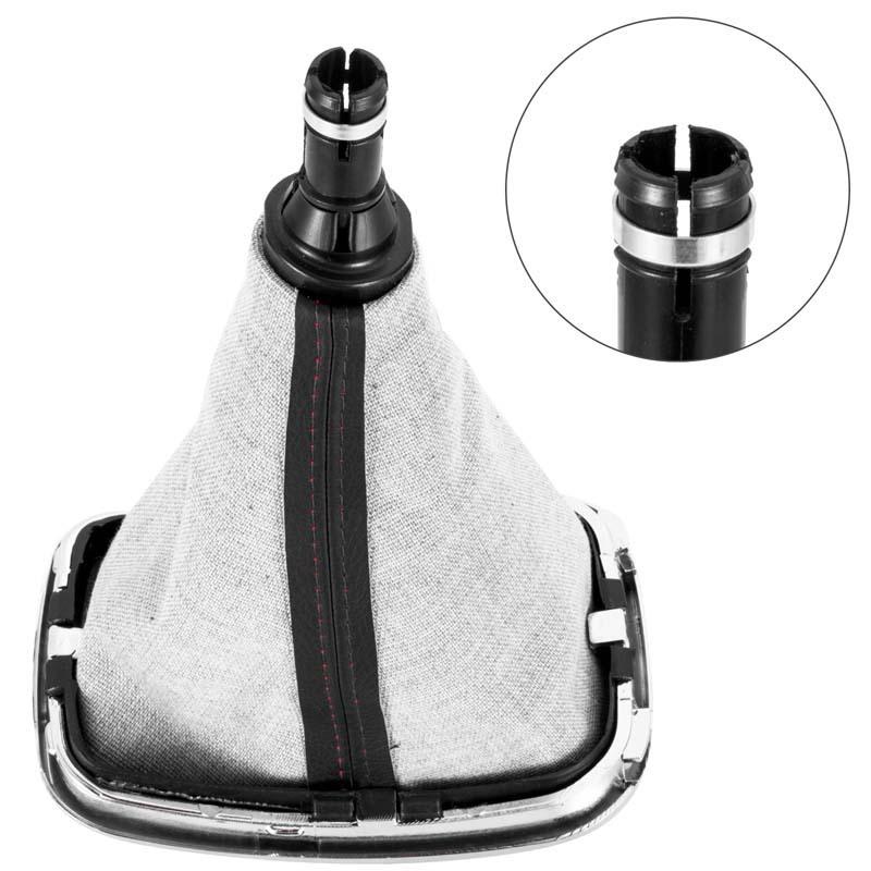 5/6 Speed Integrated Gear Shift Knob & Dust Boot for Volkswagen VW Golf 4 & Bora - Transmission Lever, Durable Auto Accessories
