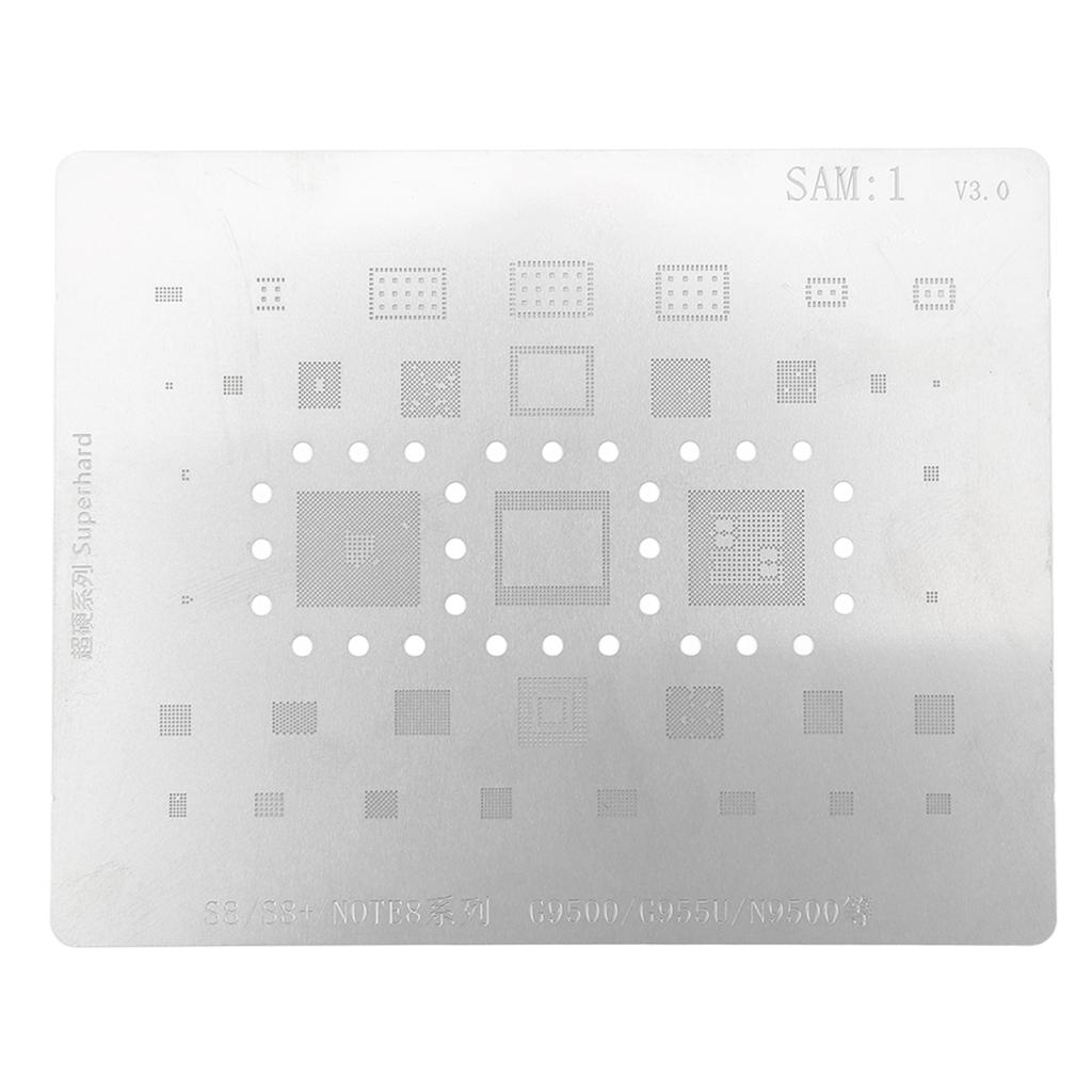 BGA Reballing Stencil Stainless Steel Tin Planting Template Accurate Positioning BGA Template for