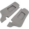 Sun Visor Protector Cover for 1994-2004, PU Leather, Gray, 2 Pieces