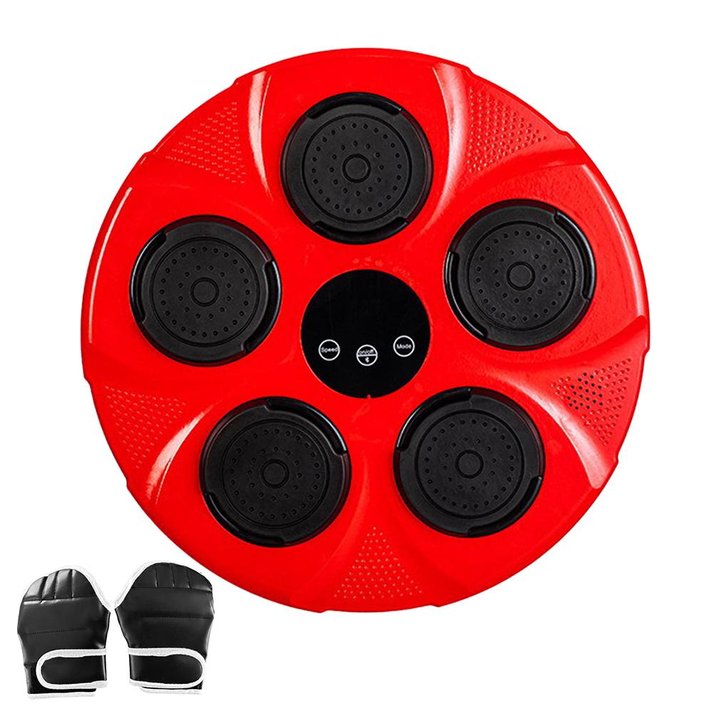 Intelligent Music Boxing Machine LED Electronic Response Boxing Machine Target Home Wall Hanging Sandbag Trainer for Kid Adult