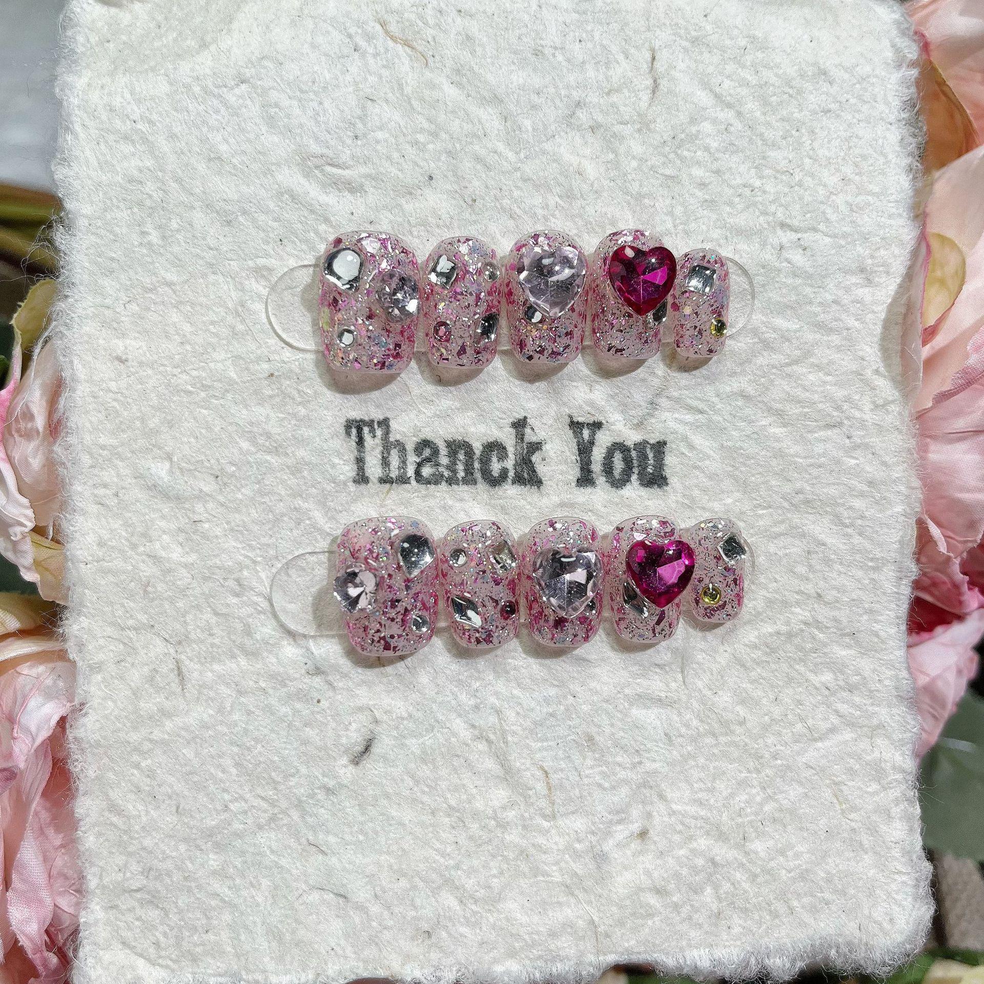 

Ручная работа Рубиновые стразы Нейл-арт - Элегантный и блестящий, Идеально подходит для студентов и беременных женщин. Medium