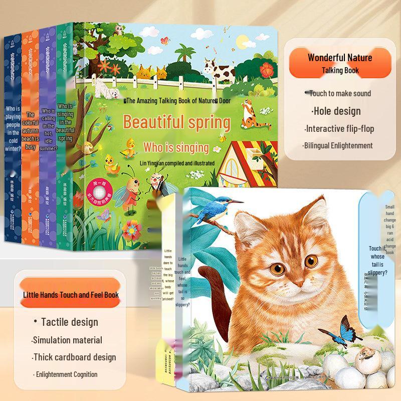 Wonderful Nature Sound Book: Early Education Picture Book for Babies and Toddlers 0-3 Years