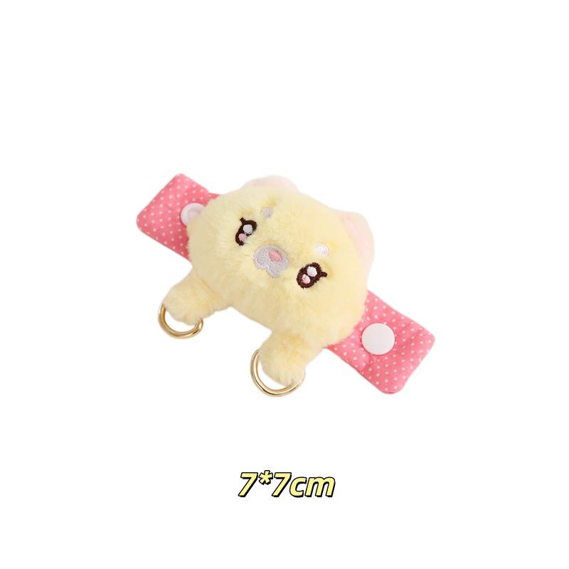 Adorably Animal Plush Toys Pendant Backpack Decoration Stuffed Doll Kawaii Decor Toys Earphone Case Coin Purse Kid Birthday Gift