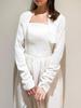 Jacquard Cami Dress SWFO251134WHT1