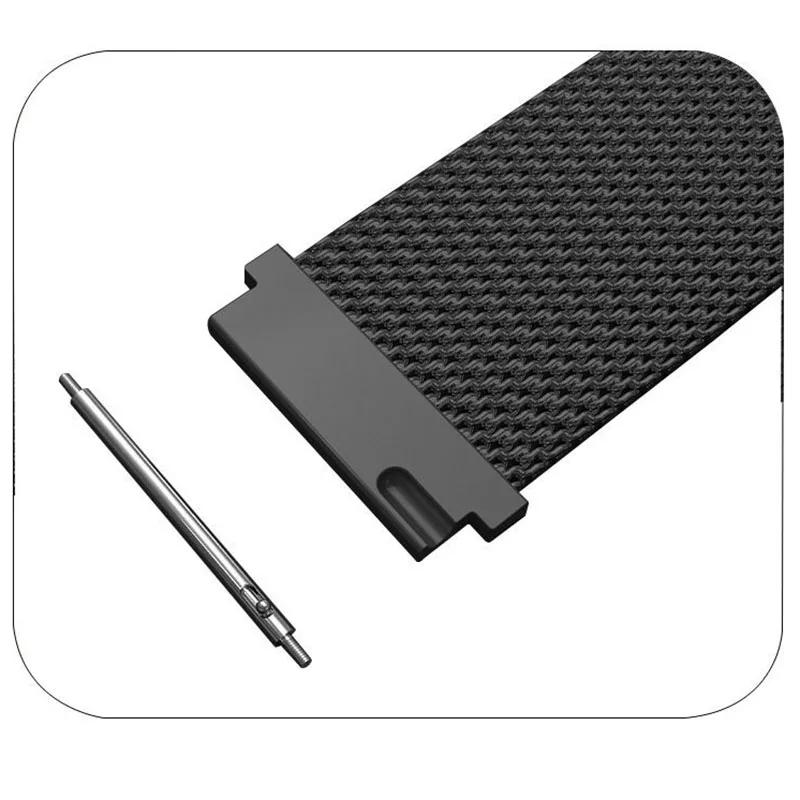 Für Casio Kleines Quadrat AE1200 AE1300 A158 A168 F91W W218 F108 AQ-S810W Konvexes Magnetischer Stahl Armband Uhrenarmband 18mm+Werkzeug