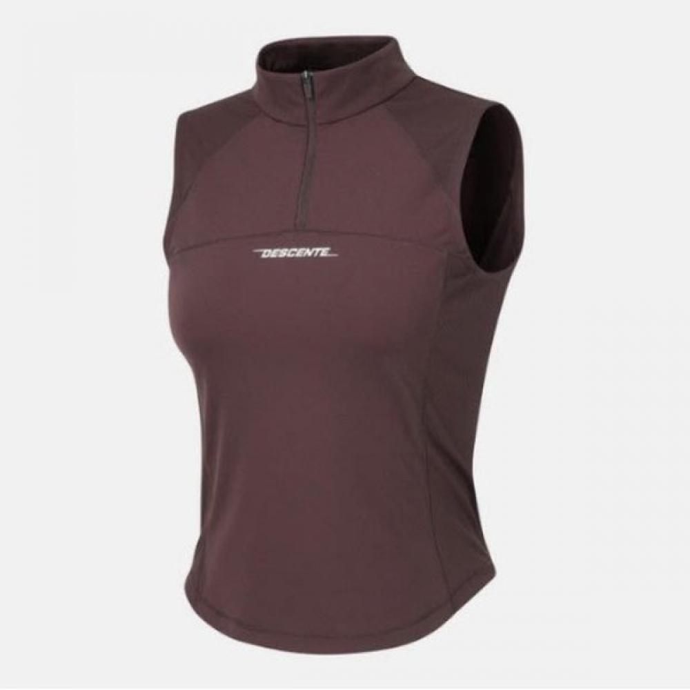 

DeScente NaSty Cqk Sq122tSt11 Bgd Women S Training Vector Slim Fit SleeveleSS Burgundy 85