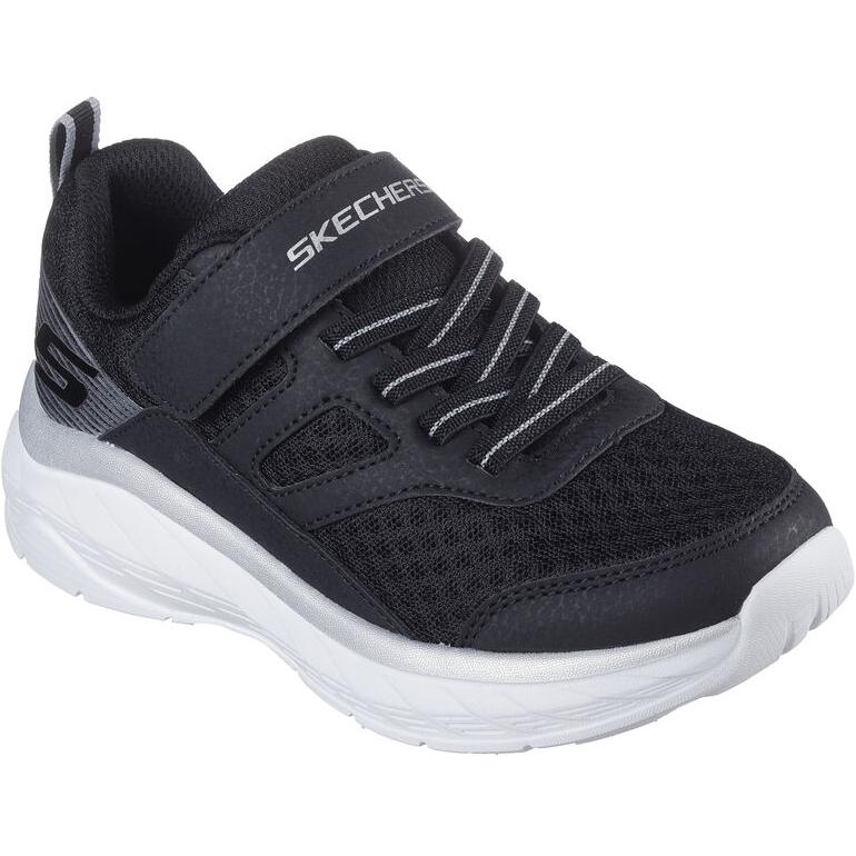 Skechers Kids Boundless Fashion Versatile Lightweight Shock Absorbing Low Top Casual Shoes Kids sneaker Black 403718L-BKSL