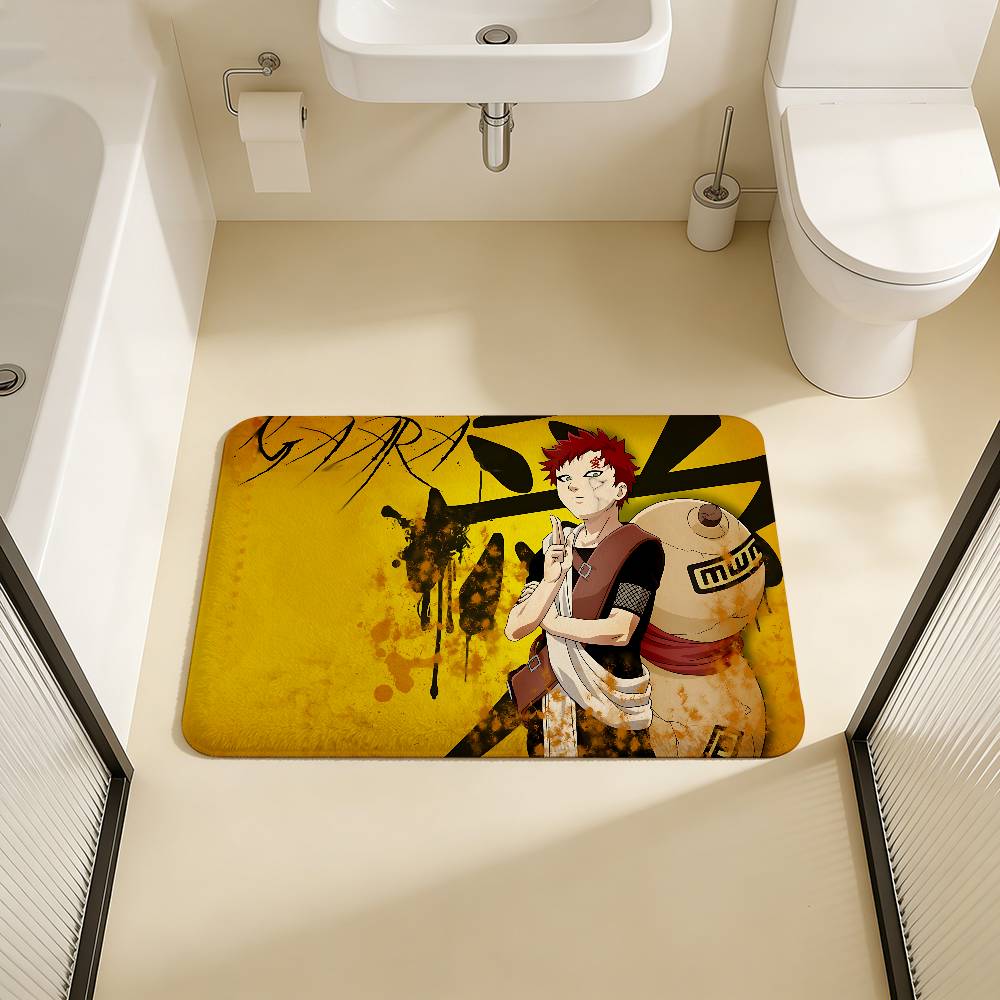 Anime G-Gaara Entrance Door Mat Nordic Style Home Doormat Bathroom-Toilet Mats Bedroom Hotel Decor Mat