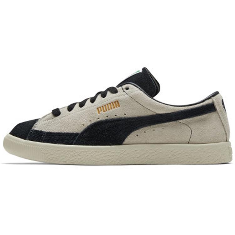 PUMA Suede 01 VTG beige black Men s 369891-01 EU 45