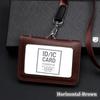 Business ID Card Holder with Lanyard Work Card Case Women Men Doctors Badge Holder  Referee