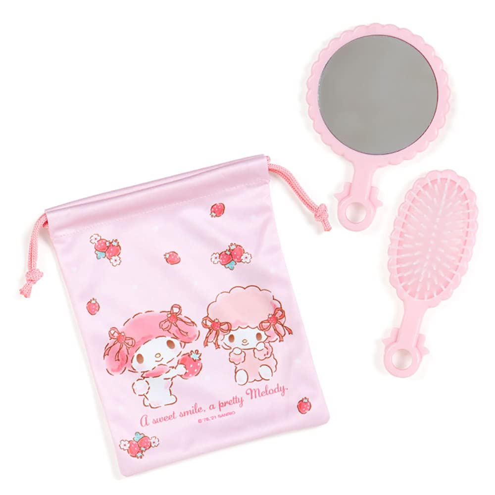 Sanrio My Melody Mirror Brush Set 870161 &