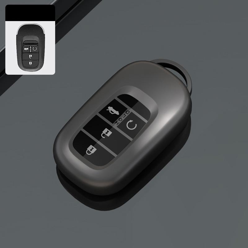 

Tpu Car Remote Key Case Fob Cover Protector Holder Shell For Honda Civic Accord Hr-V Cr-V Crv Keychain Accessories