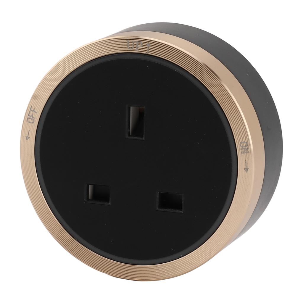13A Power Track Socket Removable Electric Outlet Slide Guide Adapter for Home Bedroom Kitchen