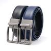 Men's Genuine Leather Belt, Rotatable Pin Buckle Dual-purpose Cowhide Belt