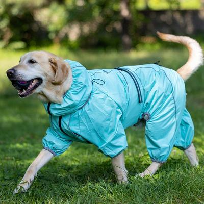 Impermeabile per cani di grossa taglia, morbido, traspirante, anti-neve, antivento, per animali domestici, impermeabile, di sicurezza, per esterni, con gambe